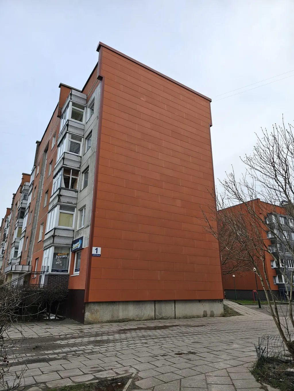 Fasado apdailos darbai objekte